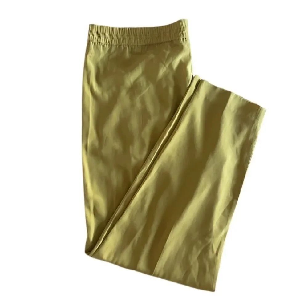 J. Crew Golden Yellow Pleated Pants